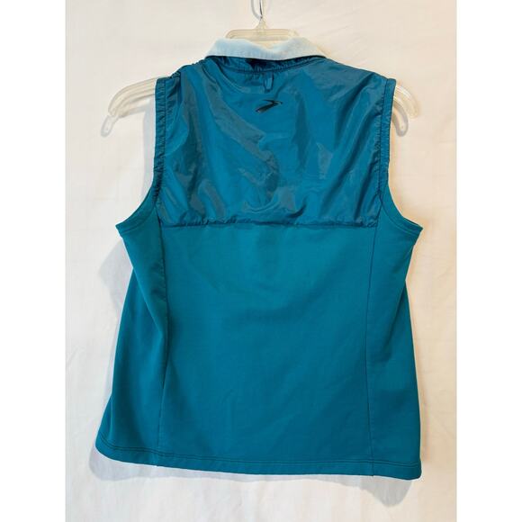 Women’s Brooks Shield Hybrid Vest Medium running blue lightweight thermolite - Picture 4 of 8